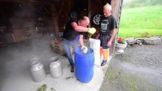 Traditional brewing in Hornindal