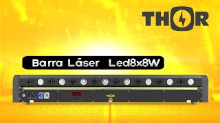 Barra Láser Led 8x8W | THOR LED