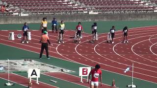 2016  春季記録会  女子C 100ｍ  15組