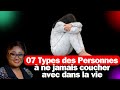 7 Types des personnes à ne jamais coucher avec dans la vie. Pasteur Joelle Gloria Kabasele