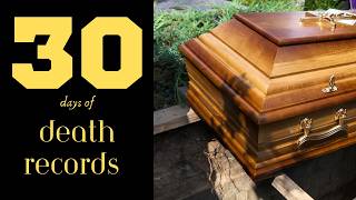Day 9: Receiving Registers | 30 Days of Death Records