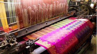 Banarasi Saree Making Process in a Jacquard Loom