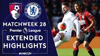 Bournemouth v. Chelsea | PREMIER LEAGUE HIGHLIGHTS | 2/29/2020 | NBC Sports