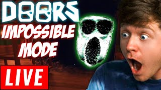 🔴 ROBLOX DOORS IMPOSSIBLE CHALLENGE LIVE!