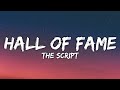 The Script - Hall Of Fame (Lyrics)