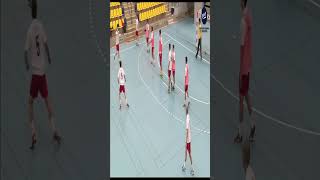Handball Training - Offensive plans on defense 6:0 part 7
