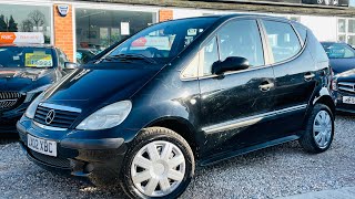 2002 Mercedes-Benz A140 Classic SWB 1.4 5d 82 BHP from Kiteley Motors