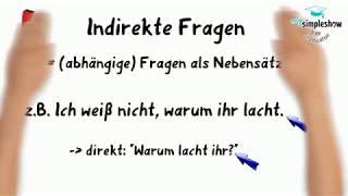 Latein - Einfach erklärt: Indirekte Fragesätze