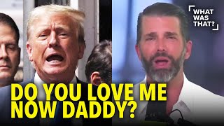 Trump Family CAN’T COPE with FELON Daddy