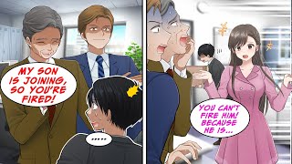 [Manga Dub] The Director mocked My education and hired His Son. Then the CEO's Daughter appeared