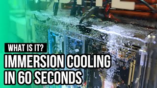 What is it? Immersion Cooling in 60 seconds