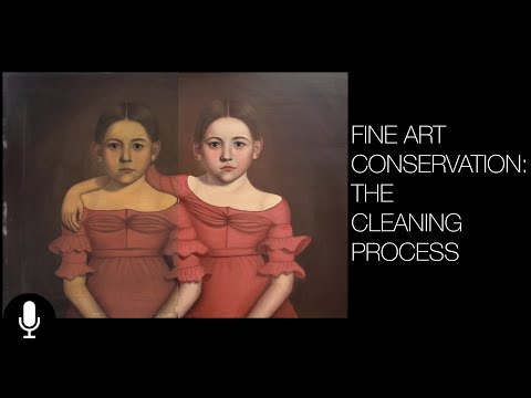 Fine Art Conservation – The Cleaning Process