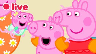 🔴 Peppa Wutz LIVE! BABY EVIE Episoden 🍼 Die Besten Momente von Evie 🥹 Cartoons für Kinder
