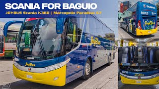 Griffin for Baguio; JOYBUS Scania K360 Marcopolo Paradiso G7