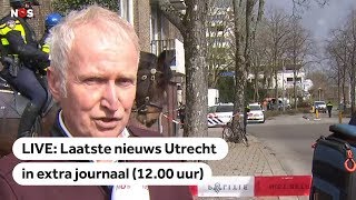 LIVE: Extra journaal (12.00 uur) na schoten in Utrecht