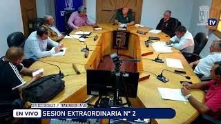 Sesión Extraordinaria N° 3 del Honorable Concejo Municipal de San Ignacio