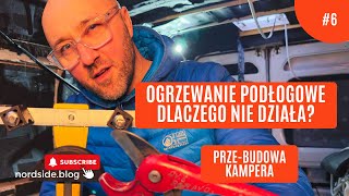 Ile waży nowa podłoga i ogrzewanie podłogowe w kampervanie Ducato?  vlog 6