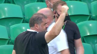 Ange Postecoglou welcomed by Celtic fans, speaks ahead of Midtjylland Champions League qualifier