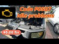 Honda Element code P0507 Idle Problem 🥲  $5 fix