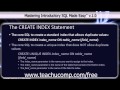 SQL Training - Structured Query Language Tutorial - The CREATE INDEX Statement Lesson
