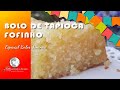 Como fazer bolo de tapioca Fofinho | Super Simples | Emília Sherlock