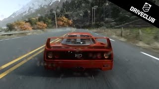 DriveClub | Ferrari F40 Gameplay (PS4) - Turbocharged Expansion