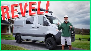 Revel In The Beauty! 2025 Winnebago Revel Sport 44N Class B Motorhome Tour | Beckley's RVs