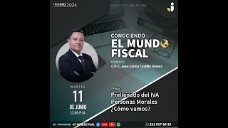 JES Intelectual - 11/Jun/2024 - Conociendo el Mundo Fiscal.