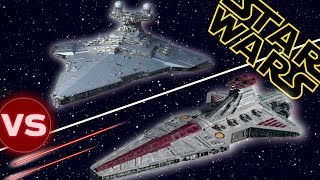 Venator Class Star Destroyer vs Victory I Star Destroyer | Star Wars: Who Would Win