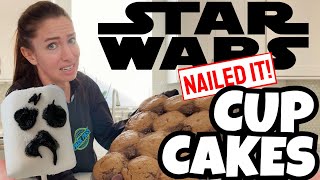 Nailed It! Star Wars Stormtrooper Cupcakes | Magical Meals with Amanda