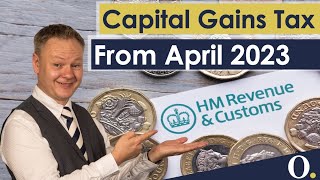 April 2023 UK Capital Gains Tax (CGT) when selling a Buy To Let  property