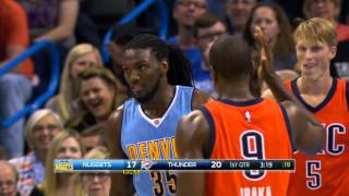 Kenneth Faried Denies Kyle Singler