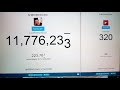 LuisFonsiVEVO Live Sub Count Timelapse