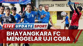 Latihan Bersama Bekasi FC, Bhayangkara FC Tetap Turunkan Pemain Pilarnya walau Lawan Klub Liga 2