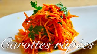 【キャロットラペ】フランス家庭料理の定番をプロが教える！本格carottes râpées🥕/How to make salade de carottes râpées【簡単料理】