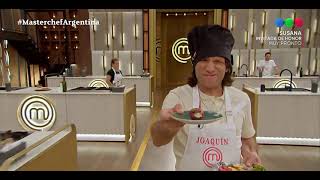 Joaquín Levinton y La rata Miguel en Master chef