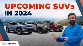 New SUVs in 2024 | Creta Facelift, Tata Punch EV, Curvv, Sonet X Line, Thar 5-Door, Duster & more!