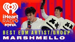 Marshmello's Identity is Revealed! | 2018 iHeartRadio MMVA