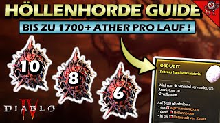 HÖLLENHORDE KOMPLETT GUIDE - Maximale OBDUZITE mit der richtigen Auswahl farmen ! Diablo 4