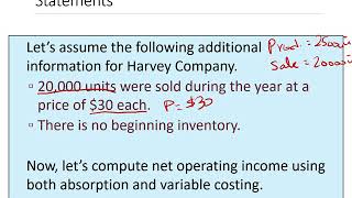 Managerial Accounting (Chapter 6): Variable Costing and Segment Reporting