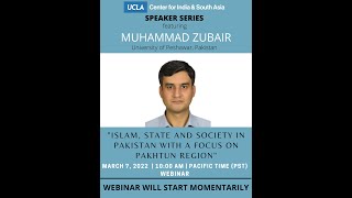 UCLA CISA Speaker Series featuring: Prof. Muhammad Zubair