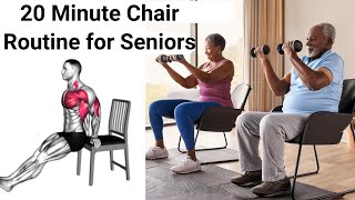 20 Minute Chair Exercise Routine for Seniors