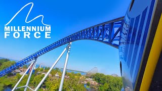 Millennium Force 🎢 On Ride POV - Cedar Point