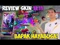 PERJUANGAN RRQ XINNN UNTUK DAPETIN HAYABUSA SHURA - REVIEW SKIN OLEH BAPAK HAYABUSA !!