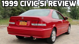 Girlfriend's EM1 '99 Honda Civic Si review - RARE find