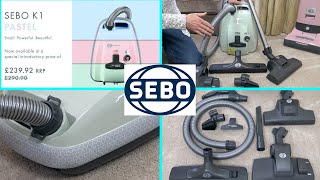 Sebo K1 Pastel Mint Vacuum Cleaner Unboxing \u0026 First Look