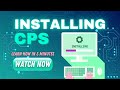 How to Install the CPS (Customer Programming Software) Onto Your Computer!