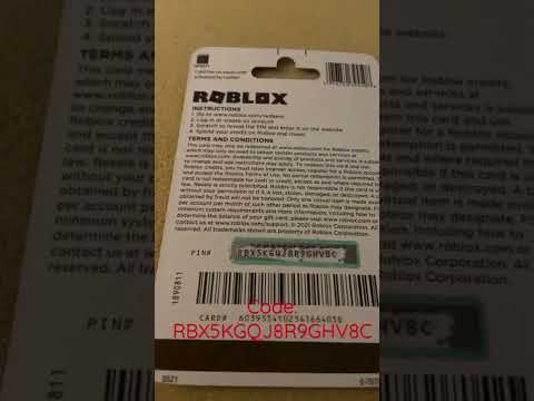 FREE $75 DOLLAR ROBLOX GIFT CARD! REDEEM NOW! #roblox #robloxgiftcard # ...