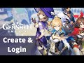 Create and Login Genshin Impact Account | Register Mihoyo Account