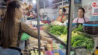 AMAZING STREET FOOD IN LAOS #travelfood #streetfood